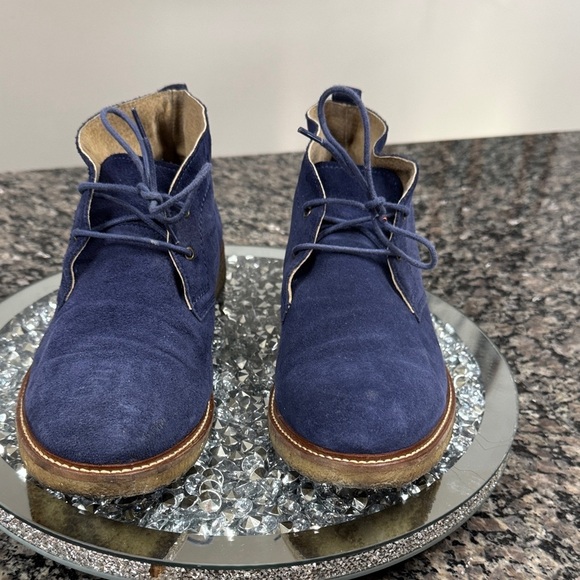 Banana Republic Deep Blue Suede Chukka Boots 9 main image 9